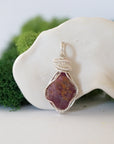 CHECK INFO Ruby Necklace - Silver Plated Pendant Designs by Nature Gems