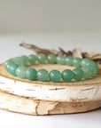 Green Aventurine Crystal Healing - Mala Bracelet DesignsbyNatureGems
