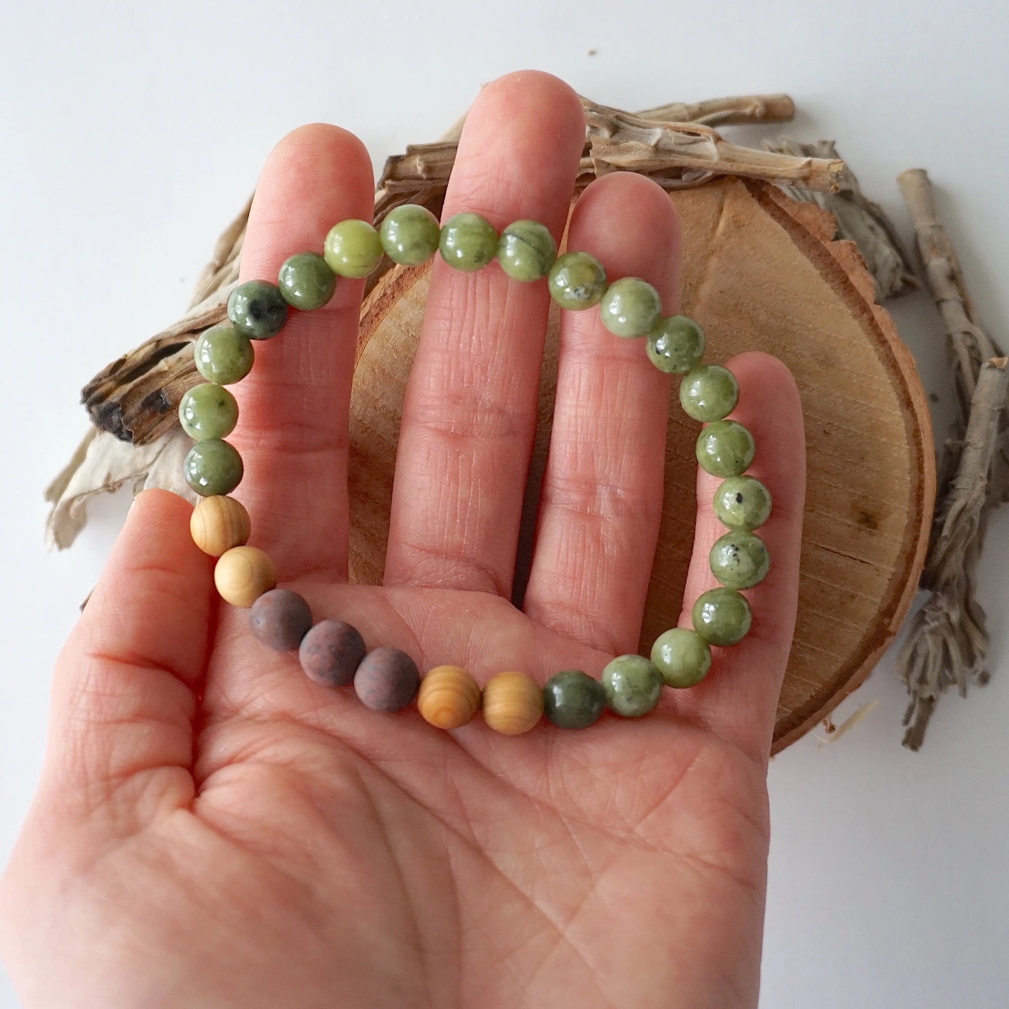 Jade - Mala Bracelet DesignsbyNatureGems