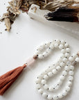 Moonstone Mala Necklace Designs by Nature Gems