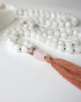 Moonstone Mala Necklace Designs by Nature Gems