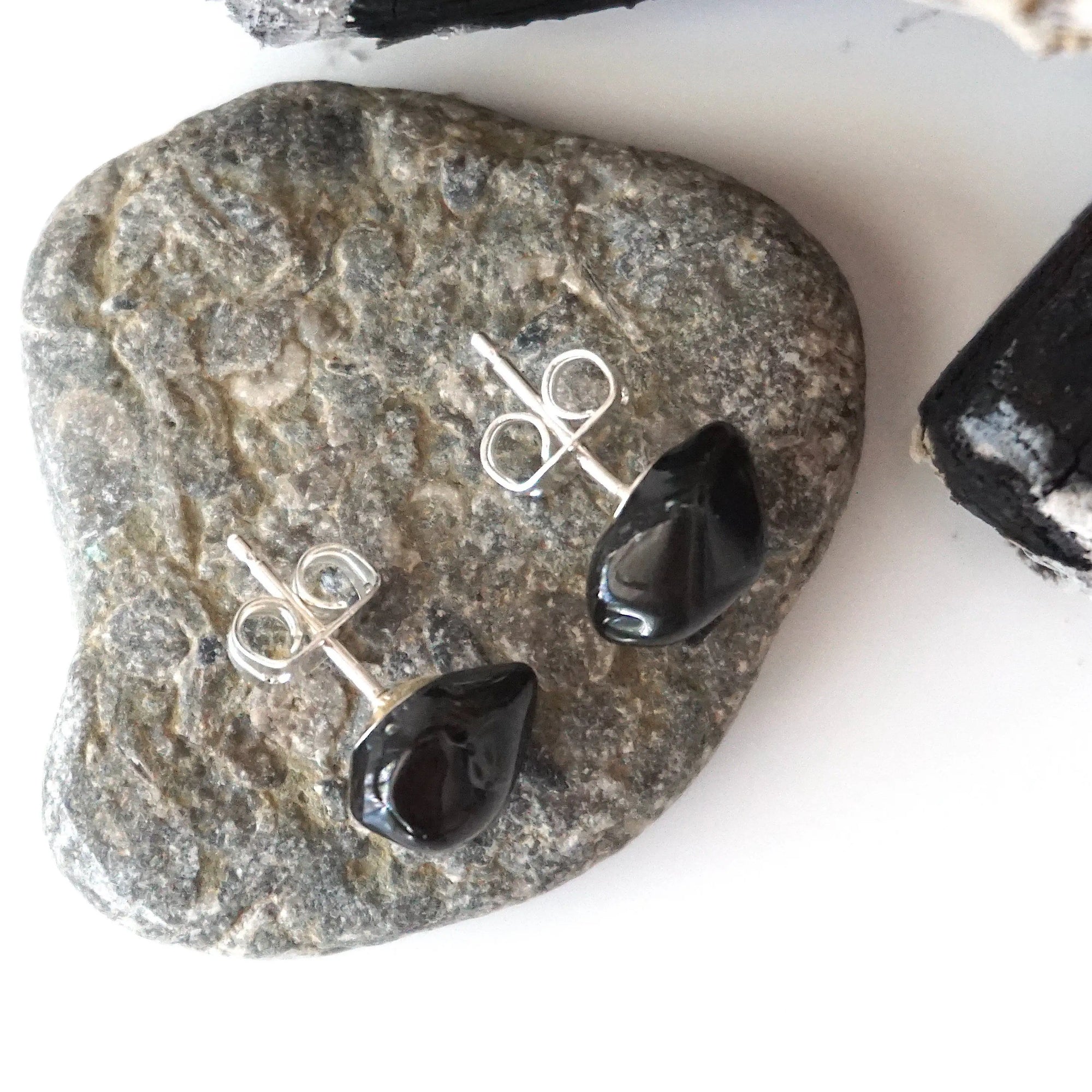 Onyx Stud Earrings Designs by Nature Gems