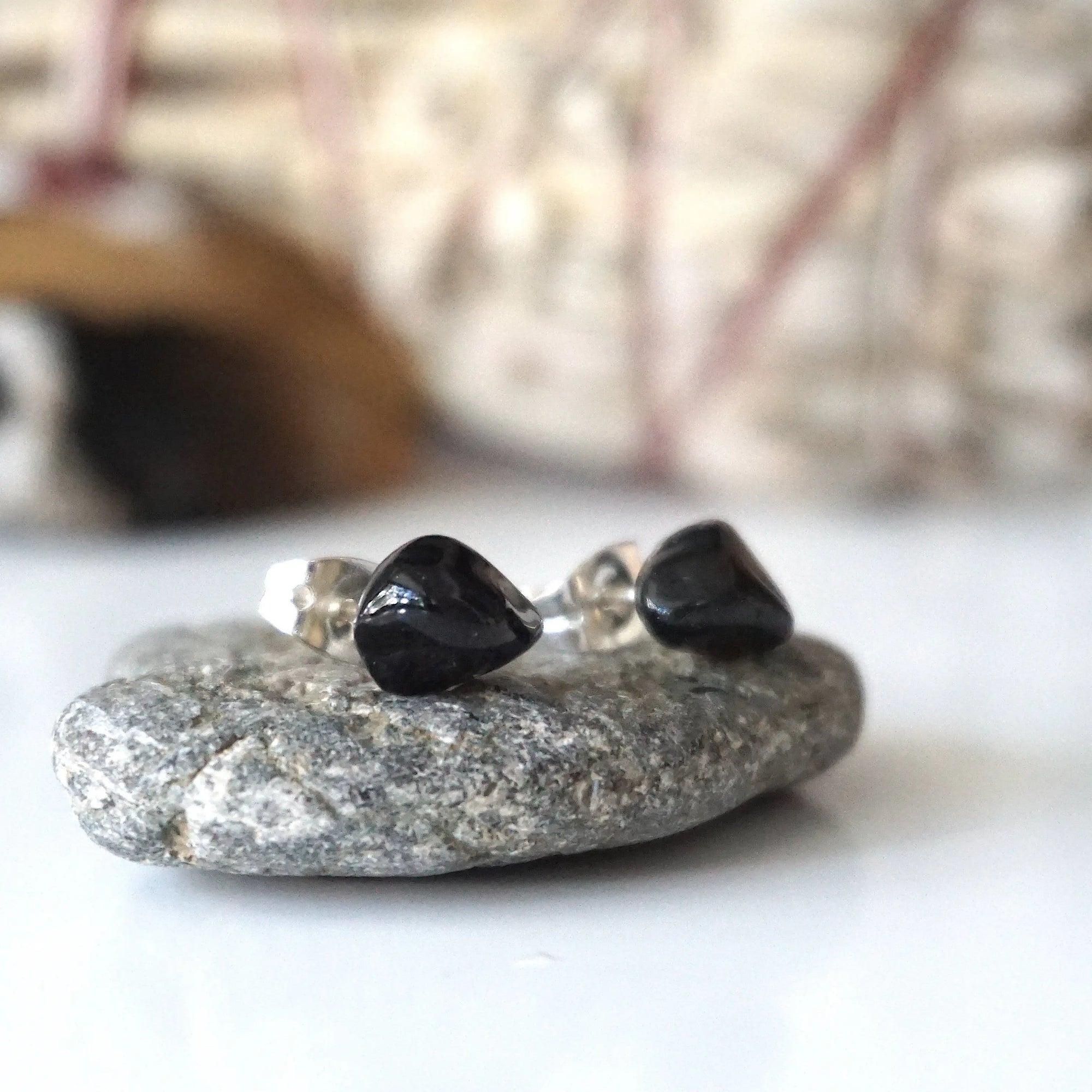 Onyx Stud Earrings Designs by Nature Gems