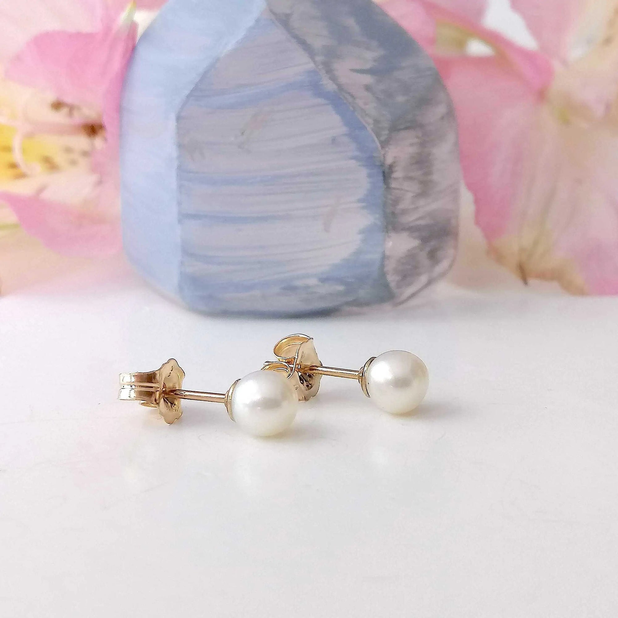Pearl 14K Gold Filled - Earrings Designs by Nature Gems