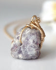 Pink Tourmaline Necklace - 14K Gold-Filled DesignsbyNatureGems