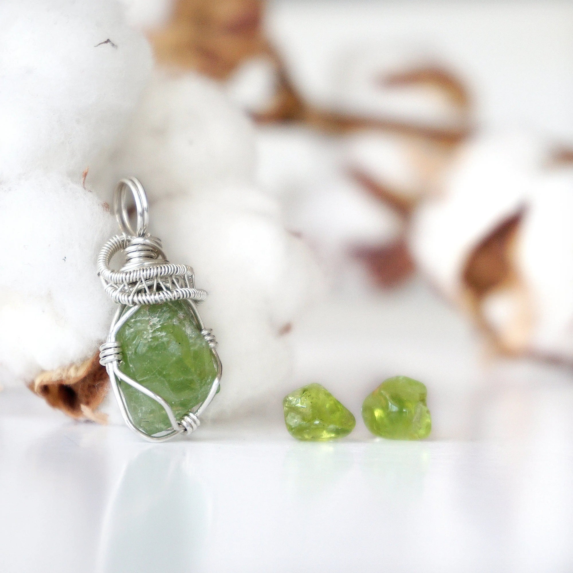 Rohan-Peridot Jewelry Set Designs by Nature Gems