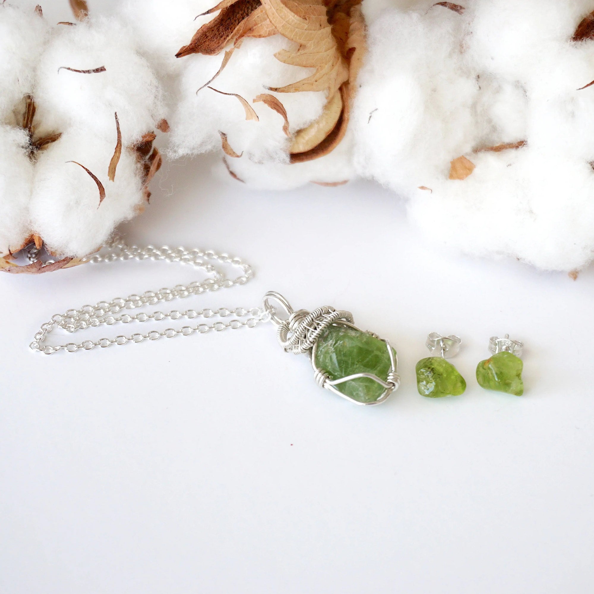 Rohan-Peridot Jewelry Set Designs by Nature Gems