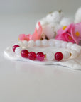 Versace Pink Mala Bracelet - Model 1 Designs by Nature Gems