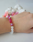Versace Pink Mala Bracelet - Model 2 Designs by Nature Gems