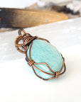 Antique Bronze Amazonite Necklace DesignsbyNatureGems