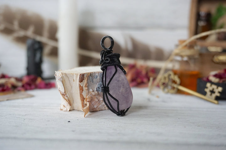 AURA FOUNDATION COLLECTION - Amethyst Crystal Necklace Designs by Nature Gems