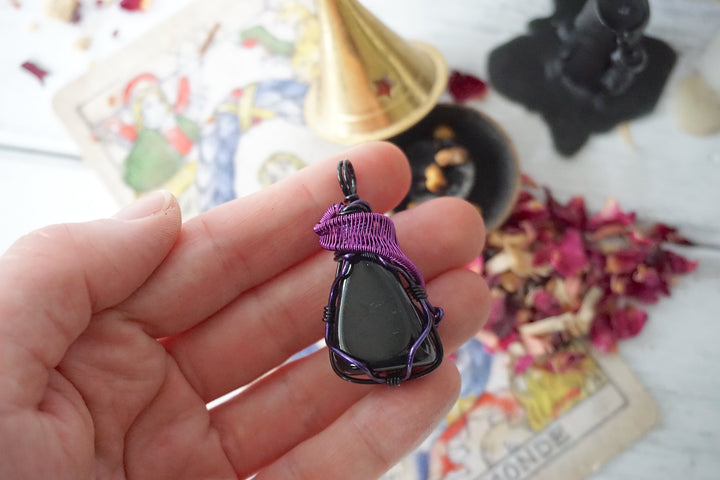 AURA OBSIDIAN COLLECTION - Obsidian Violet Designs by Nature Gems