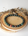 Bloodstone Healing Crystal - Mala Bracelet DesignsbyNatureGems