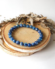 Blue Apatite Healing Crystal - Mala Bracelet DesignsbyNatureGems