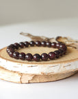 Garnet Healing Crystal - Mala Bracelet DesignsbyNatureGems