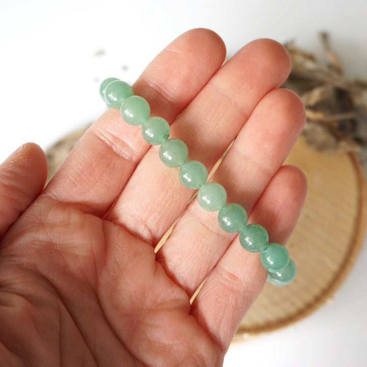 Green Aventurine Crystal Healing - Mala Bracelet DesignsbyNatureGems
