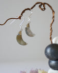 Labradorite Sterling Silver Moon Earring Designs by Nature Gems