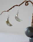 Labradorite Sterling Silver Moon Earring Designs by Nature Gems