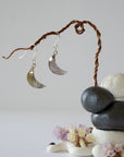 Labradorite Sterling Silver Moon Earring Designs by Nature Gems