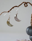 Labradorite Sterling Silver Moon Earring Designs by Nature Gems