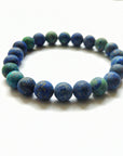 Matte Azurite Crystal Bracelet DesignsbyNatureGems