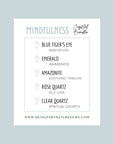 Mindfulness Crystals - Bundle Bags Designs by Nature Gems