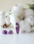 (NEW) Amethyst Charm and Earrings Set Designs by Nature Gems