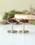 (NEW) Garnet Cufflinks Designs by Nature Gems