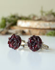 (NEW) Garnet Cufflinks Designs by Nature Gems