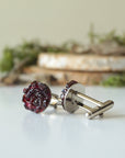 (NEW) Garnet Cufflinks Designs by Nature Gems