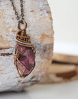 (NEW) Raw Ruby - Antique Bronze Pendant Designs by Nature Gems