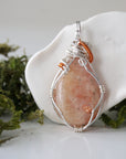 (NEW) Raw Sunstone Pendant - Necklace Designs by Nature Gems