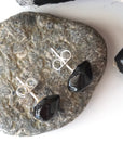 Onyx Stud Earrings Designs by Nature Gems