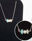 Opal & Pearl - Charm Necklace Designs by Nature Gems