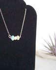 Opal & Pearl - Charm Necklace Designs by Nature Gems