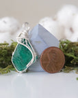 Raw Emerald Sterling Silver Designs by Nature Gems