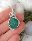 Raw Emerald Sterling Silver Designs by Nature Gems