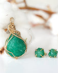 Rohan-Emerald Jewelry Set Designs by Nature Gems