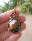 Sardonyx Crystal Necklace DesignsbyNatureGems