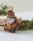 Sardonyx Crystal Necklace DesignsbyNatureGems