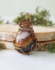 Sardonyx Crystal Necklace DesignsbyNatureGems