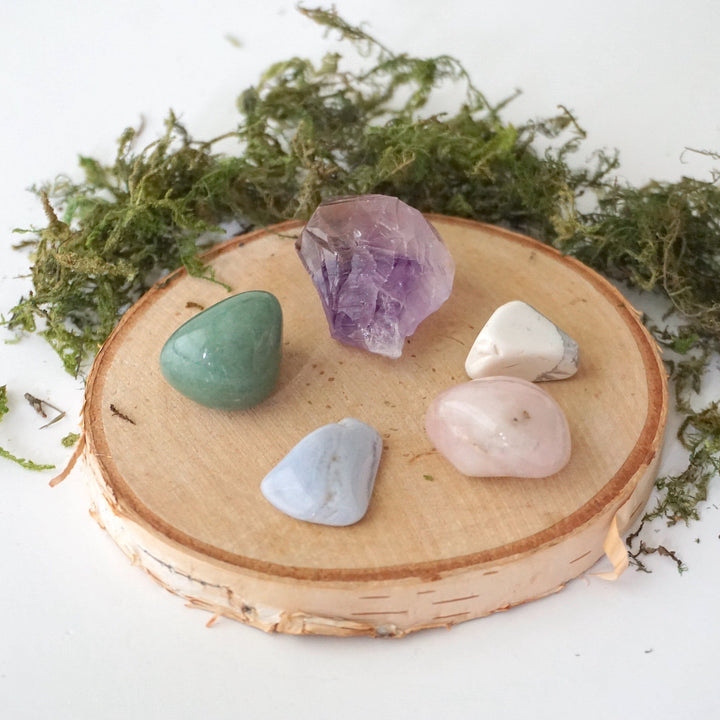 Stress Relief Crystals - Bundle Bags Designs by Nature Gems
