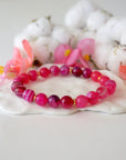 Versace Pink Mala Bracelet - Model 3 Designs by Nature Gems