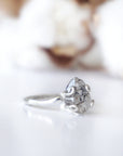 Women's Herkimer Diamond Sterling Silver Adjustable Ring DesignsbyNatureGems